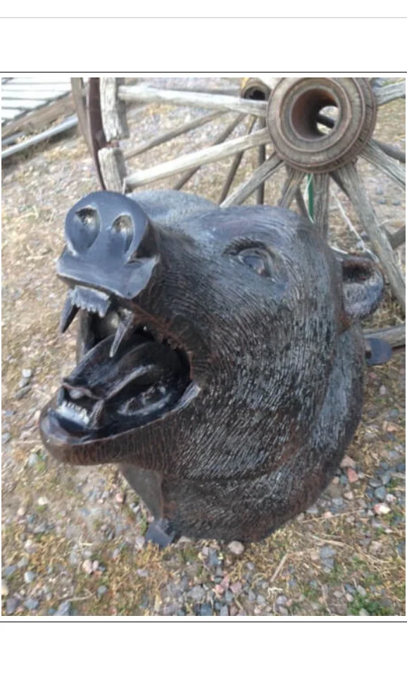 Bear Head (Wall Hanging)