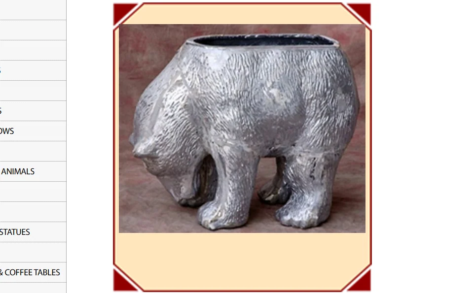 Bear Planter