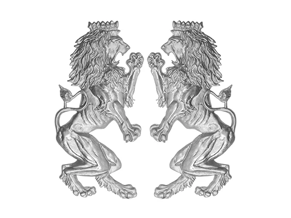 Lion Wall Hanging (pair)