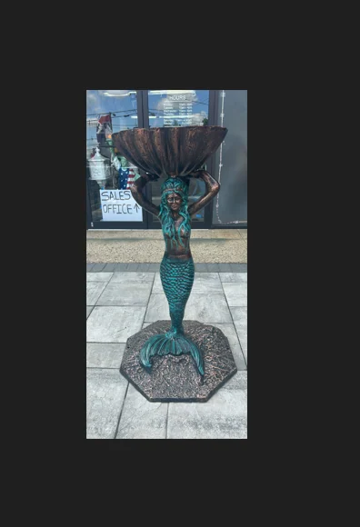 Mermaid Planter / Birdbath