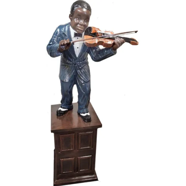 Fiddler W/Lg. Base