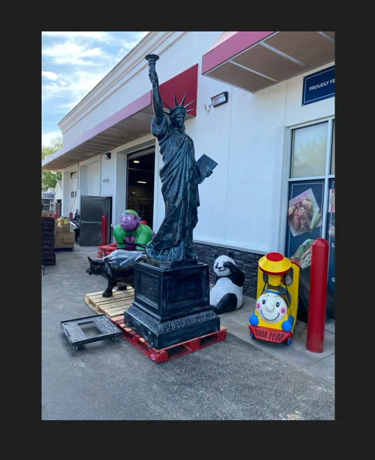 Statue of Liberty W/Base