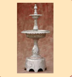 2 Tier Plain Fountain W/ Arches