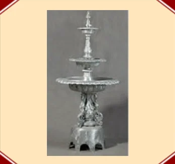 3 Tiers New Swan Fountain W/Arches