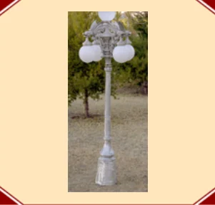 Gargoyles Lamp 4 arms/5 Lights