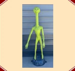 Alien Standing Long Neck